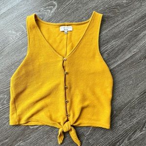Madewell Yellow Top - Size M